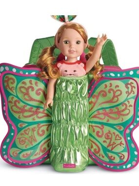 American Girl WellieWishers Butterfly Doll Carrier Backpack